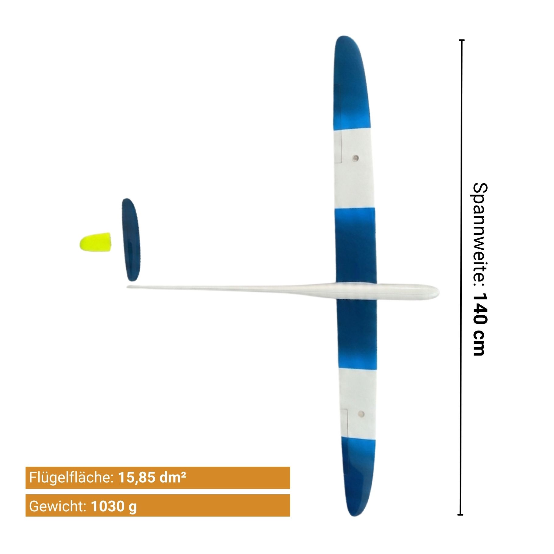 Avionik F5D - Maße