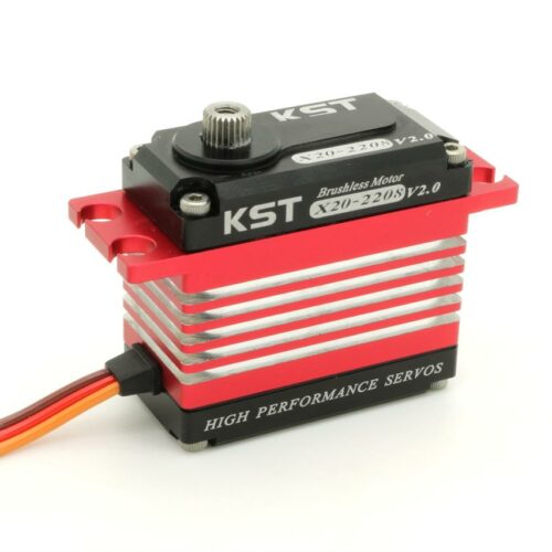 KST X20-2208 V2 25kg/cm@8.4V, ideal für präzise und anspruchsvolle RC-Anwendungen.