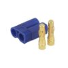 Blauer EC5 Stecker für sichere und leistungsstarke elektrische Verbindungen im Modellbau.