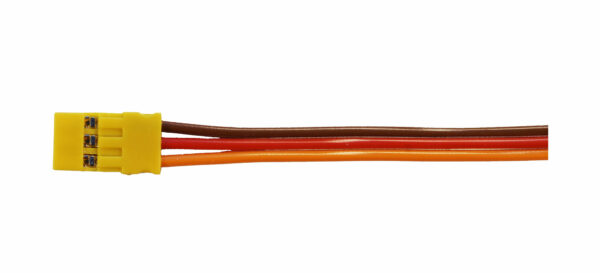 Servoanschlusskabel 0,25 mm², PVC, 300 mm, flach, lose - Muldental Power Cable: Flexible Verkabelung für diverse Anwendungen