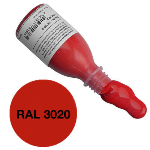 Universal-Farbpaste verkehrsrot, Flasche/ 50 g (RAL 3020)
