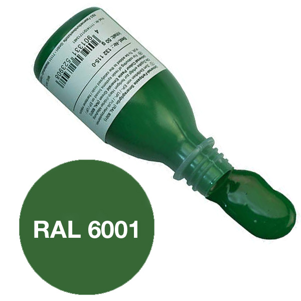 Universal-Farbpaste smaragdgrün, Flasche/ 50 g (RAL 6001)