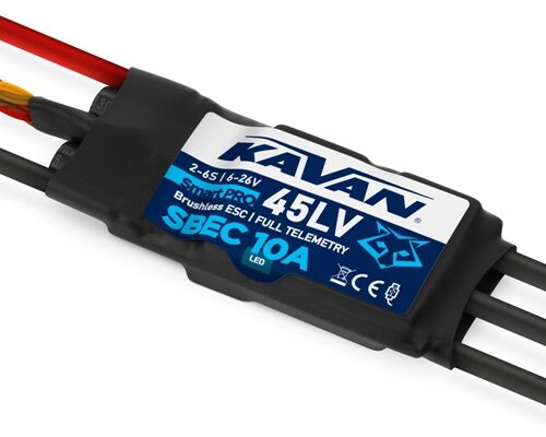 KAVAN Smart PRO-45LV SBEC Brushless-Regler für RC-Modellflugzeuge