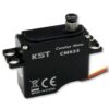 KST CM633 V6.0 Servo mit 15 kg Stellkraft für RC-Modellflugzeug, digitales Midi-Servo mit Coreless-Motor und Stahlgetriebe