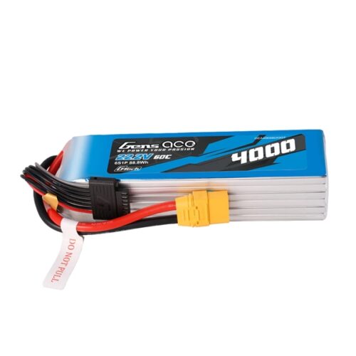 Gens Ace 6S 4000mAh 60C LiPo Akku für RC-Modellflugzeuge und Segler