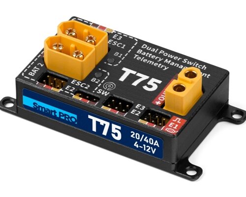 KAVAN Smart PRO T75 Doppelbatterie-Weiche mit Telemetrie für RC-Modelle