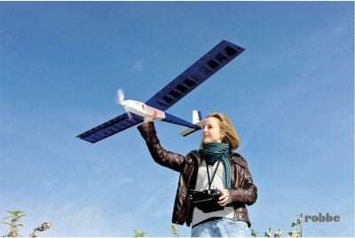 Alternative view of Robbe Primo Holzbausatz RC Flugzeug für Anfänger