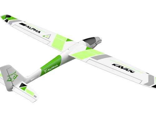 KAVAN Alpha V2 RC Segelflugzeug grün