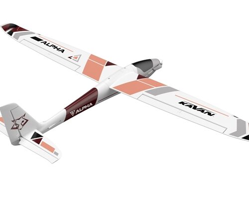 KAVAN Alpha V2 RC Segelflugzeug rot