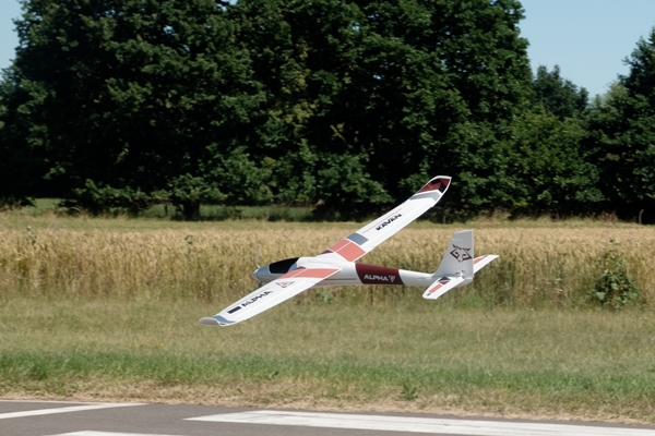 KAVAN Alpha V2 RC Segelflugzeug rot – Bild 11