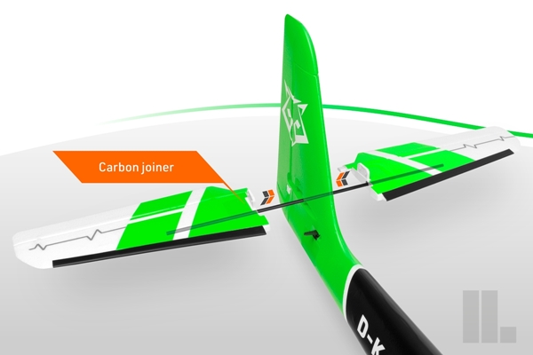 KAVAN Pulse RC Segelflugzeug Grün – Bild 12