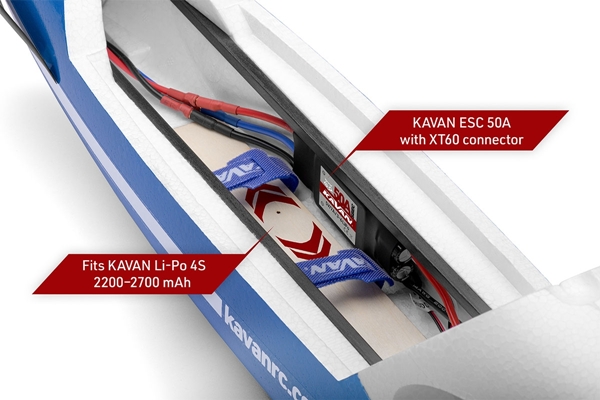 KAVAN Swift S1 ARF 2400mm blau – Bild 11