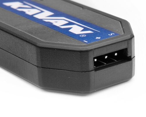 Servo-Anschluss am KAVAN GO Servo USB-Programmiergerät für GO-Servos