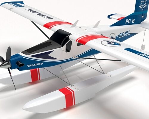 Alternative view of KAVAN Pilatus PC-6 Porter 1500 mm blau