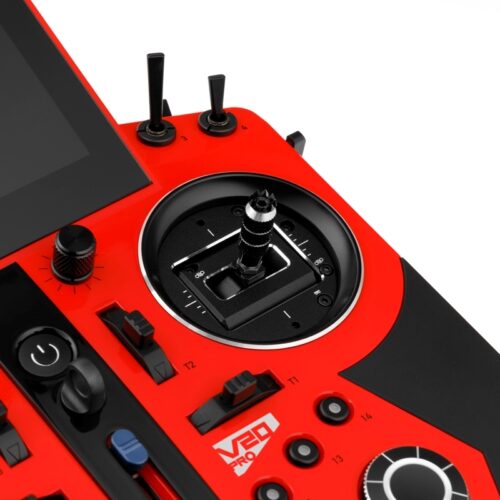 KAVAN V20 Pro Sender rot Detailansicht Schalter
