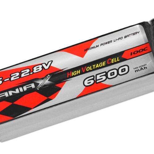 ManiaX LiHV 22.8V 6500mAh 100C 6S RC Akku