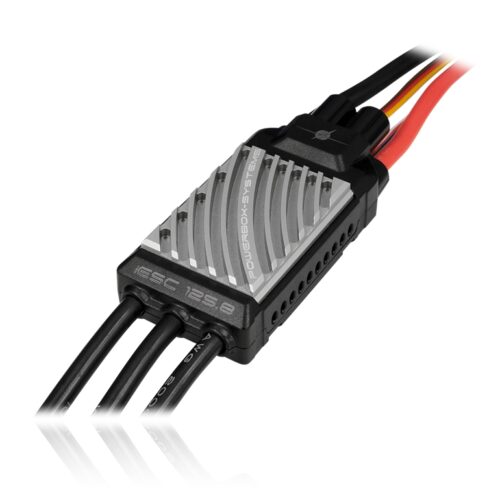 PowerBox iESC 125.8 Brushless Regler 125A in Seitenansicht