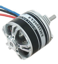Dualsky XM3536EA-8 Brushless Motor in der Perspektivansicht