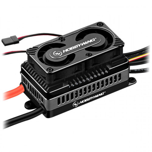 Hobbywing Platinum Pro V5 260A HV Regler mit montiertem Doppellüfter