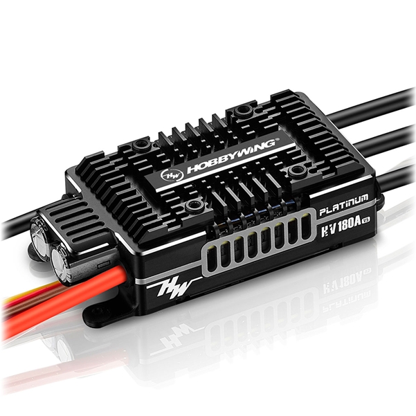 Hobbywing Platinum Pro V5 180A HV Regler für 6 bis 14S LiPo