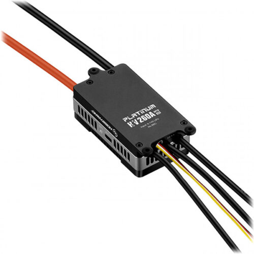 Unterseite des Hobbywing Platinum Pro V5 260A HV Reglers