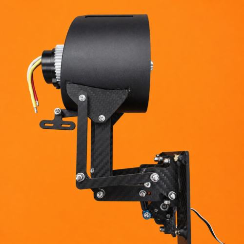 AeroSnap 100 Klappimpeller mit WeMoTec-Impeller in ausgeklappter Seitenansicht