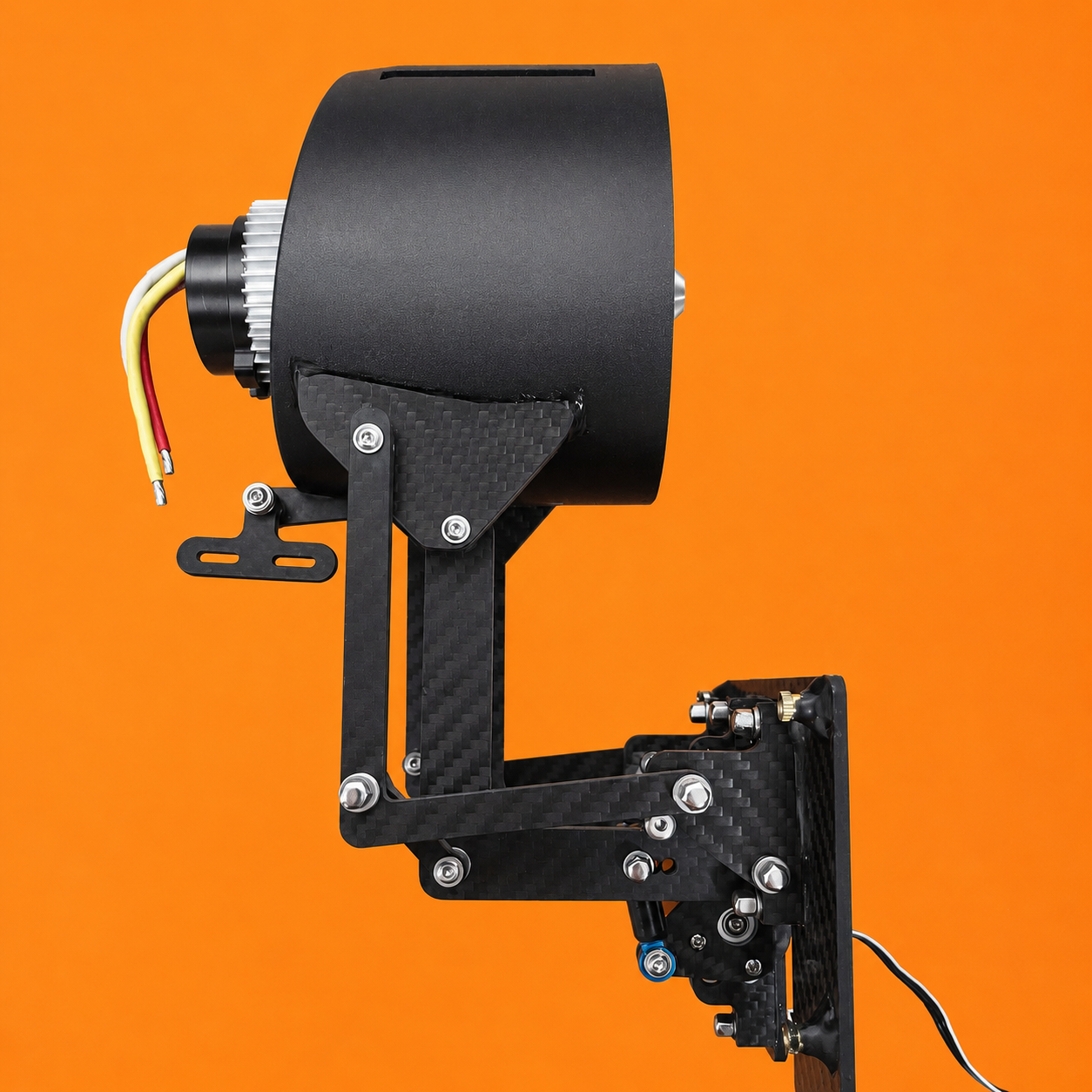 AeroSnap 100 Klappimpeller mit WeMoTec-Impeller in ausgeklappter Seitenansicht