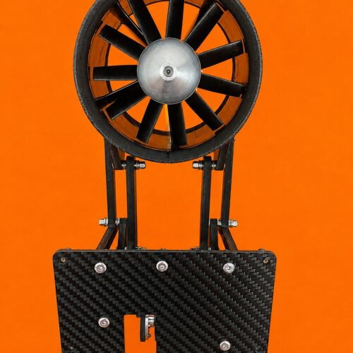 AeroSnap 100 Klappimpeller mit WeMoTec-Impeller in ausgeklappter Frontansicht