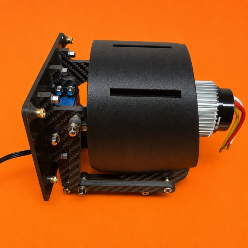 AeroSnap 100 Klappimpeller mit WeMoTec-Impeller in eingeklappter Seitenansicht