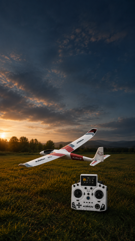 Modellflugzeug für Anfänger & RC Fernbedienung