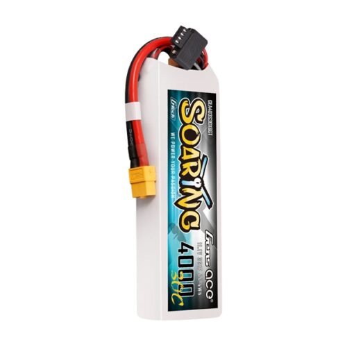Gens Ace 3S 4000mAh 30C LiPo Akku Seitenansicht