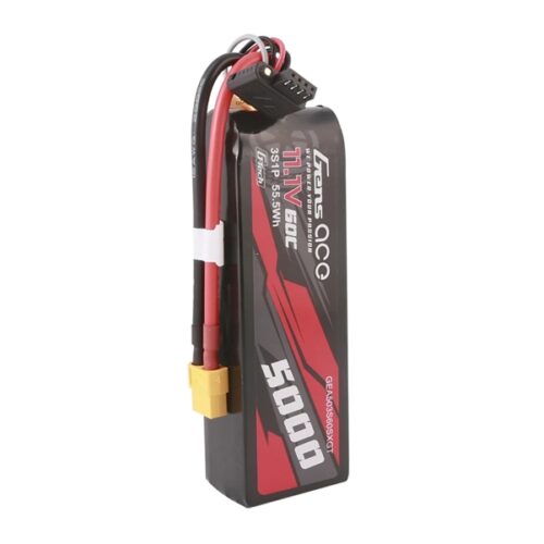 Gens Ace 5000mAh 3S 60C LiPo Akku Seitenansicht