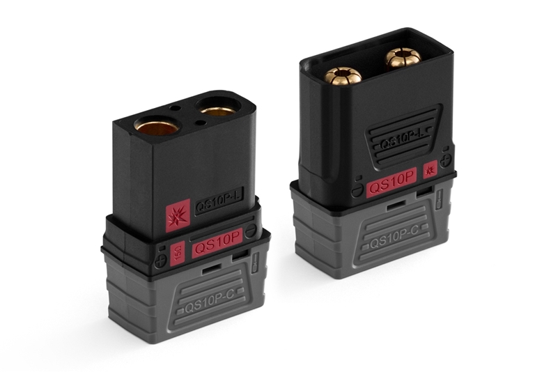 KAVAN QS10PL Anti-Spark Stecker bis 210A mit vergoldeten Kontakten