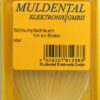 Muldental Schrumpfschlauch transparent aus Polyolefin, 1 Meter