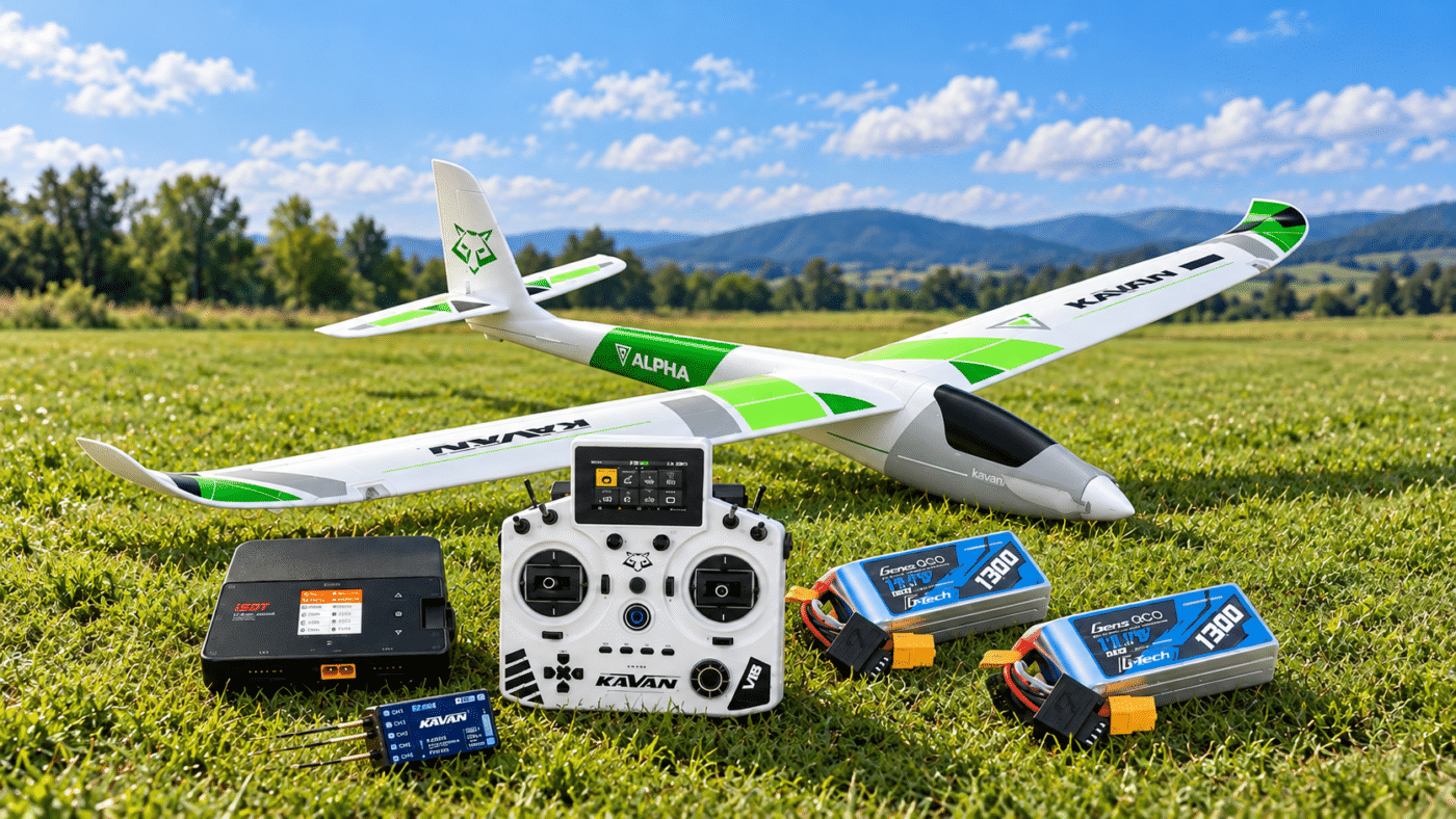 RC-Segelflieger Set für Anfänger
