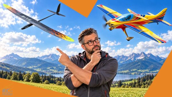 Anfänger RC-Flugzeug Motor oder Segler?