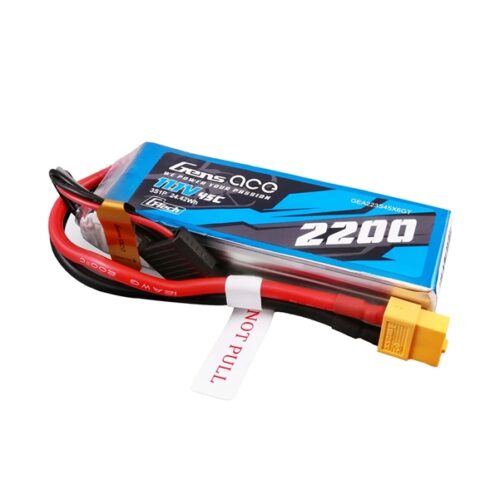 Gens Ace 3S 2200mAh 45C LiPo Akku mit XT60-Stecker
