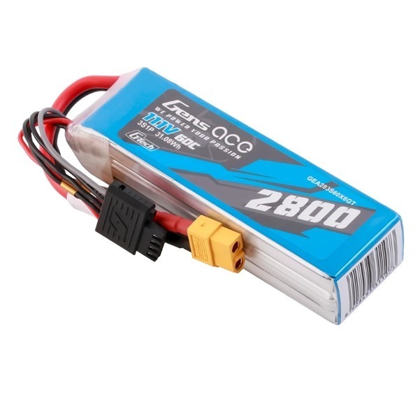 Gens Ace 3S 2800mAh 60C LiPo Akku
