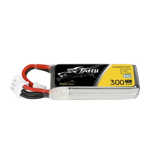 Tattu 2S 300mAh 75C HV LiPo Akku