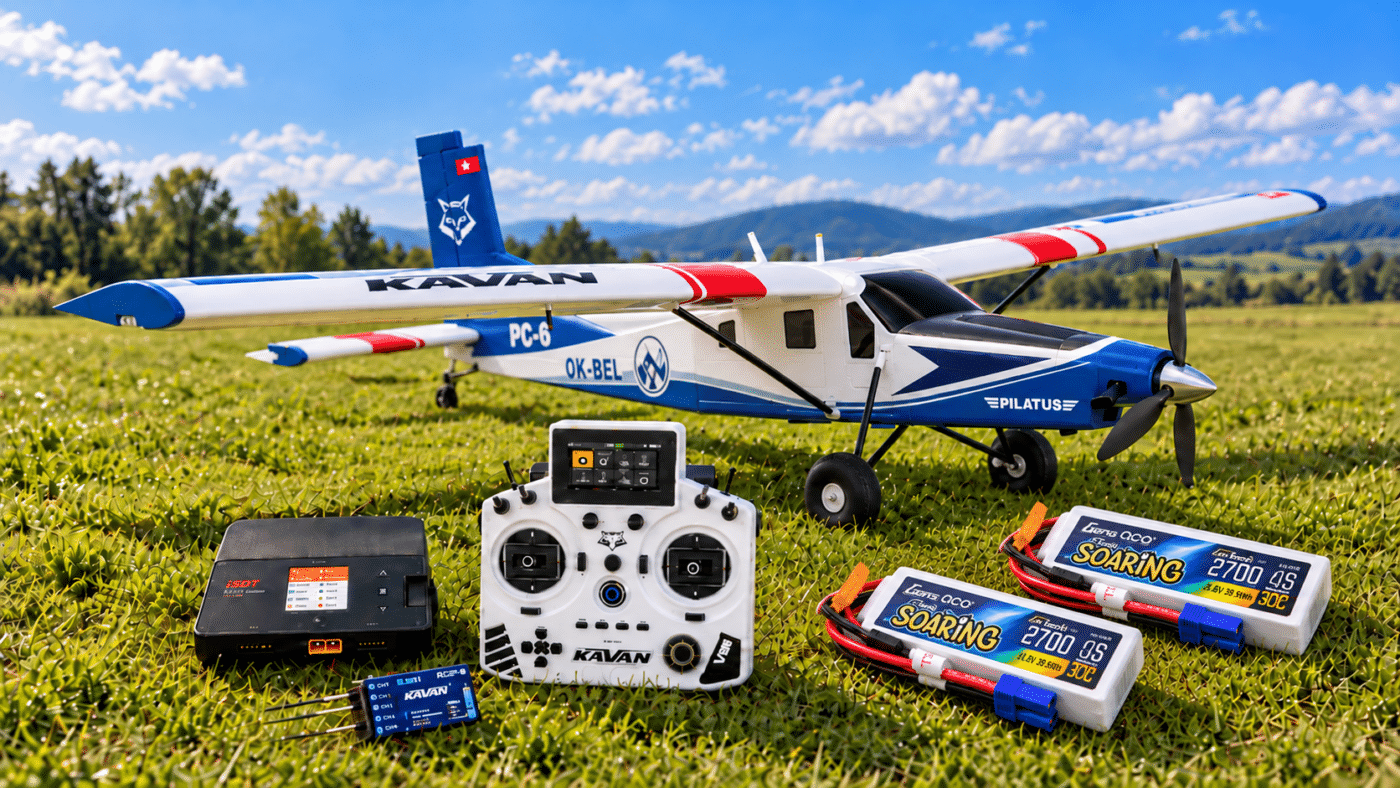 RC-Motorflugzeug Anfängerset