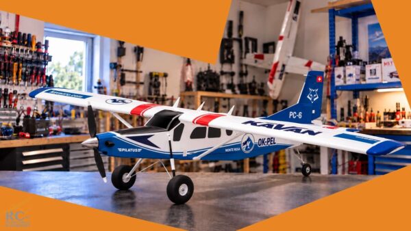 RC-Motorflugzeug für Anfänger - Kavan Pilats PC-6 Porter